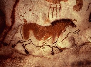 Rock Painting of a Horse, c.17000 BC